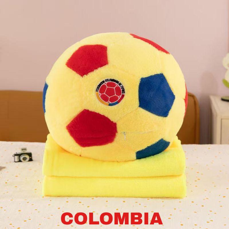 Vista 3 de BALON DE PELUCHE+ COBIJA - EQUIPOS: COLOMBIA